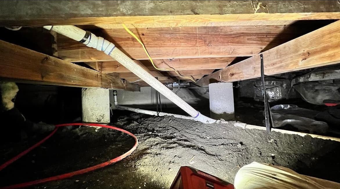 Slab leaks and under-slab repair work by Kodiak Plumbing Services